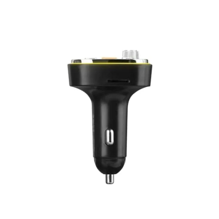 SL-BT306 Çift USB 5V 3.1A Rainbow Işıklı Led Ekran TF Kartlı V5.0 Bluetooth Fm Transmitter
