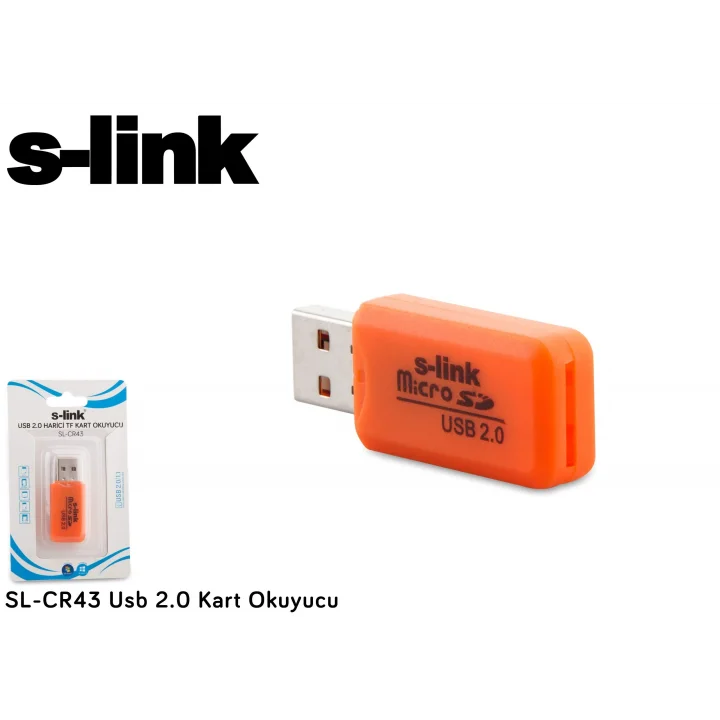 SL-CR43 Usb 2.0 Kart Okuyucu, Asorti