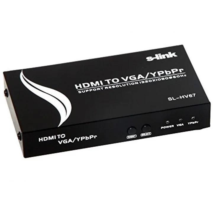 SL-HV67 HDMI to VGA+YPBPR Çevirici (11529)