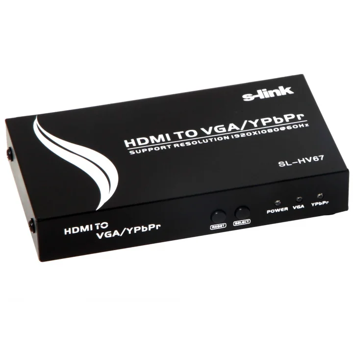 SL-HV67 HDMI to VGA+YPBPR Çevirici (11529)