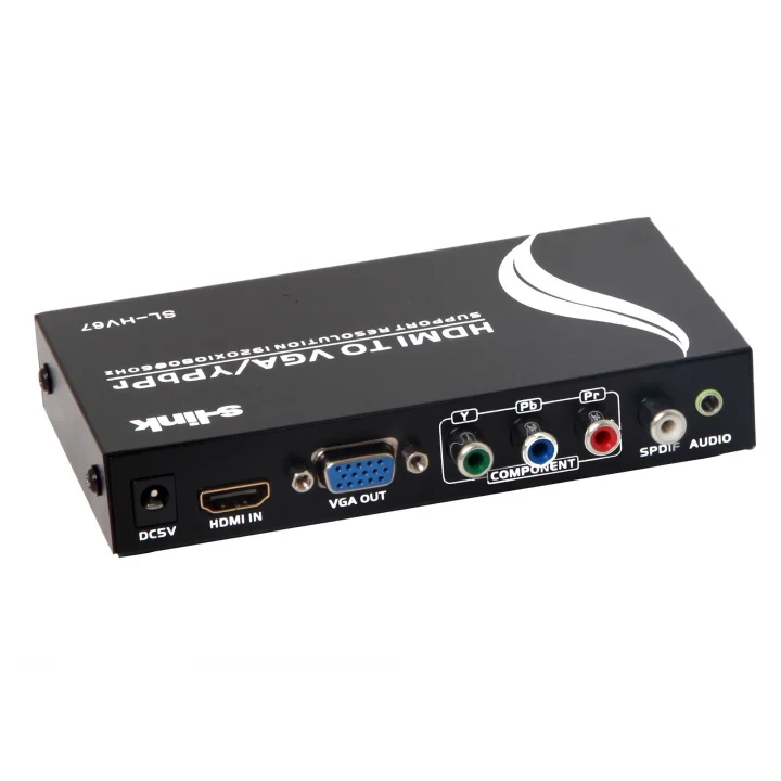SL-HV67 HDMI to VGA+YPBPR Çevirici (11529)