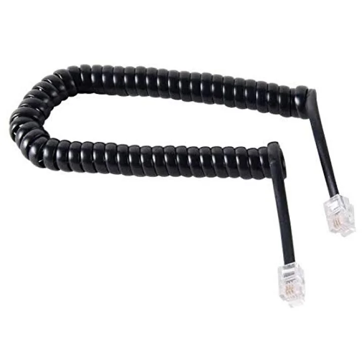 Sl-Tel3 2mt Telefon Ahize Siyah Kablo