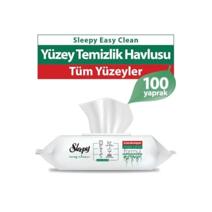 Sleepy Easy Clean 100 Lü Temizlik Bezi