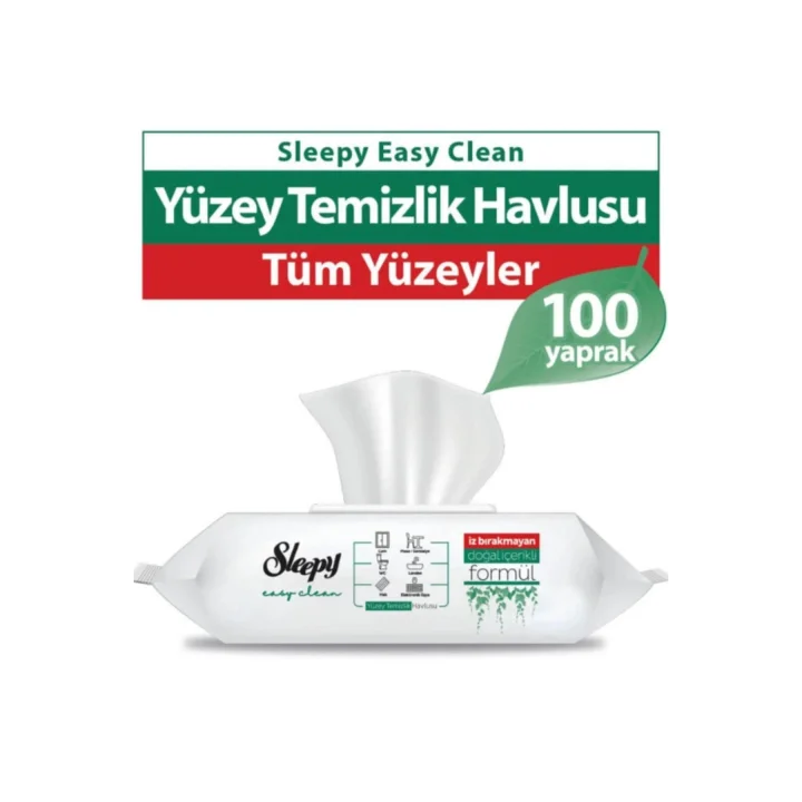 Sleepy Easy Clean 100 Lü Temizlik Bezi
