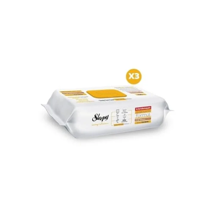 Sleepy Easy Clean Arap Sabunu Katkılı Yüzey Temizlik Havlusu 100 lü x 3 Adet