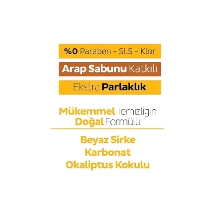 Sleepy Easy Clean Arap Sabunu Katkılı Yüzey Temizlik Havlusu 100 lü x 3 Adet