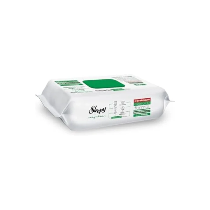 Sleepy Easy Clean Beyaz Sabun Katkılı Yüzey Temizlik Havlusu 100