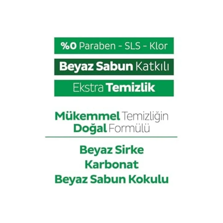 Sleepy Easy Clean Beyaz Sabun Katkılı Yüzey Temizlik Havlusu 100