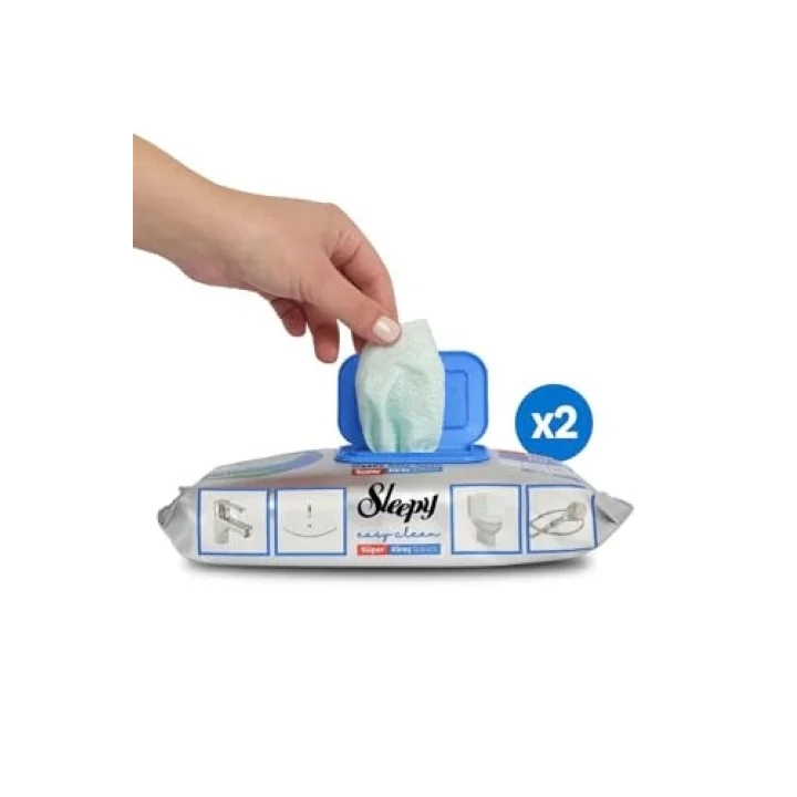 Sleepy Easy Clean Süper Kireç Sökücü Havlu 2X30 (60 Yaprak)