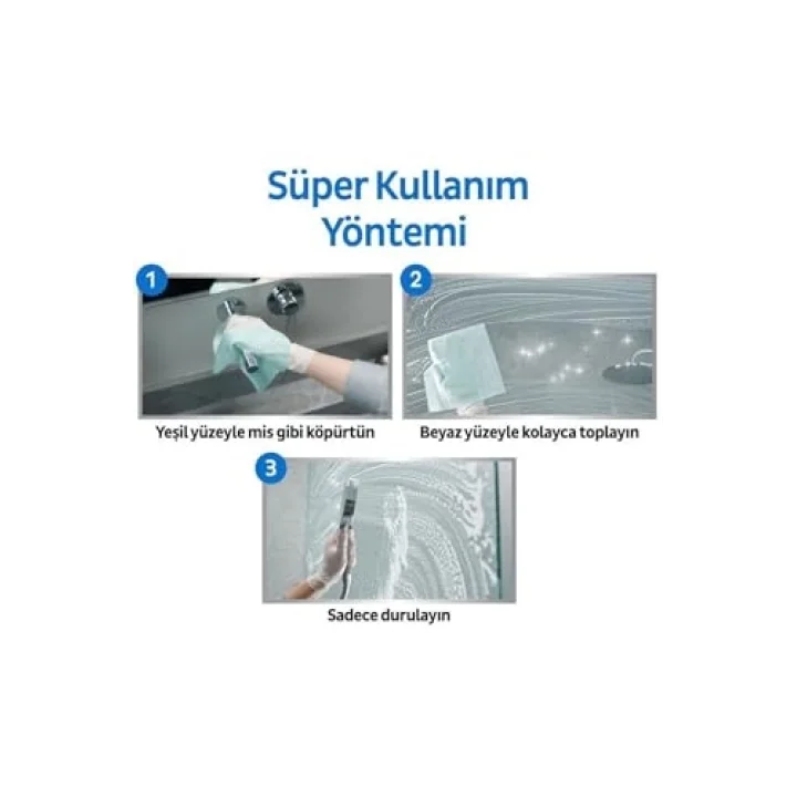 Sleepy Easy Clean Süper Kireç Sökücü Havlu 8X30 (240 Yaprak)