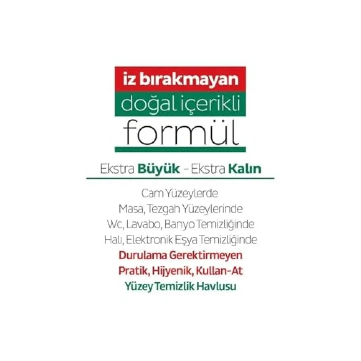 Sleepy Easy Clean Yüzey Temizlik Havlusu 100 Yaprak