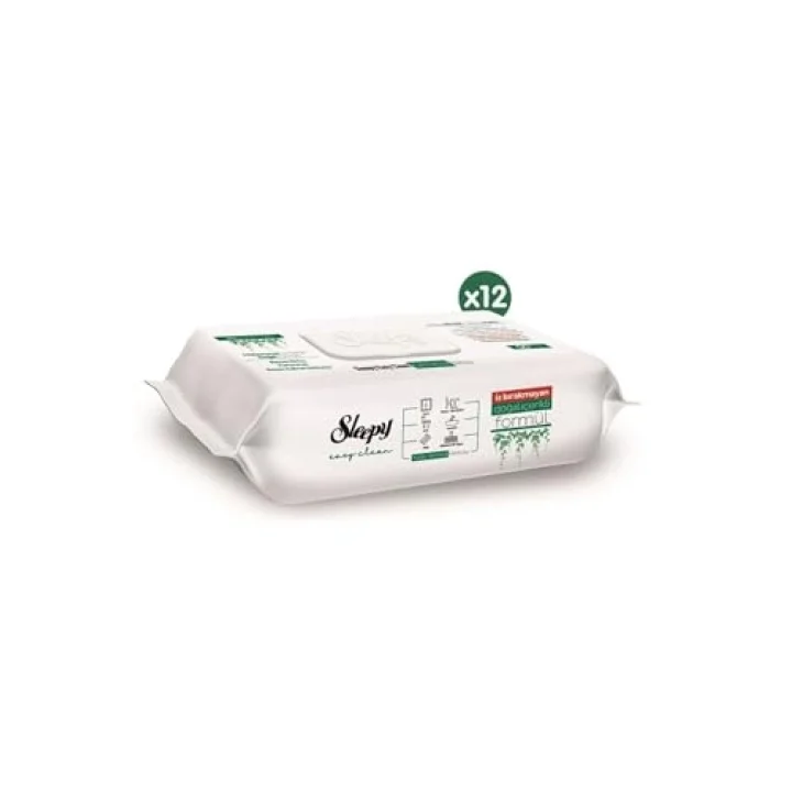 Sleepy Easy Clean Yüzey Temizlik Havlusu 50 li x 12