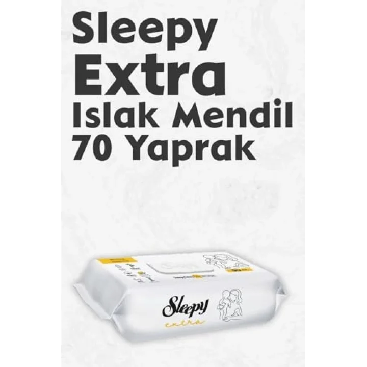 Sleepy Extra Islak Mendil 70 Adet