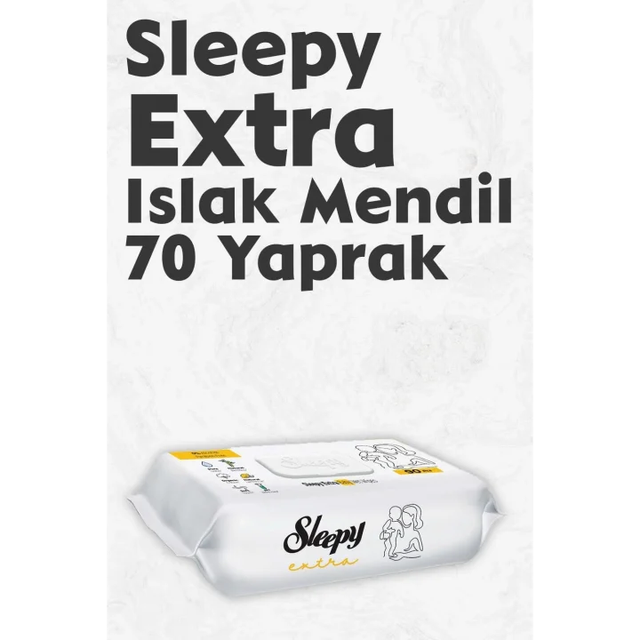 Sleepy Extra Islak Mendil 70 Adet