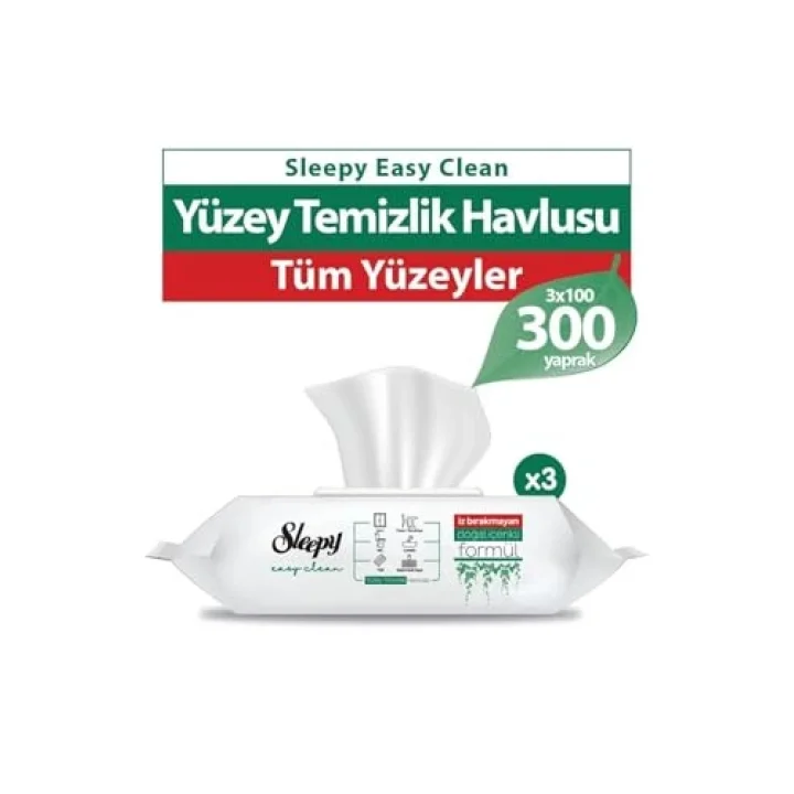 Sleepy Yüzey Temizlik Havlusu 300 lü