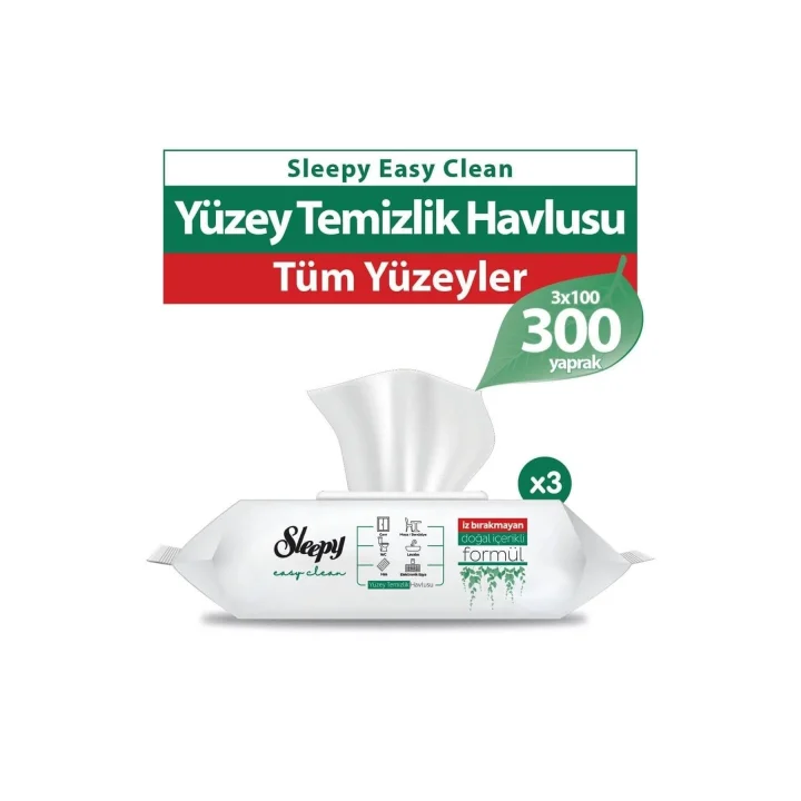 Sleepy Yüzey Temizlik Havlusu 300 lü