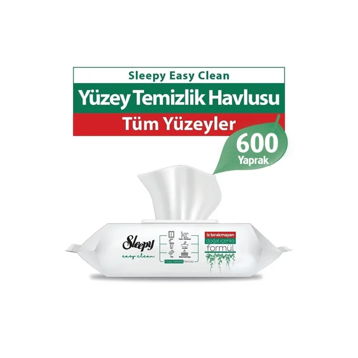 Sleepy Yüzey Temizlik Havlusu 600 lü