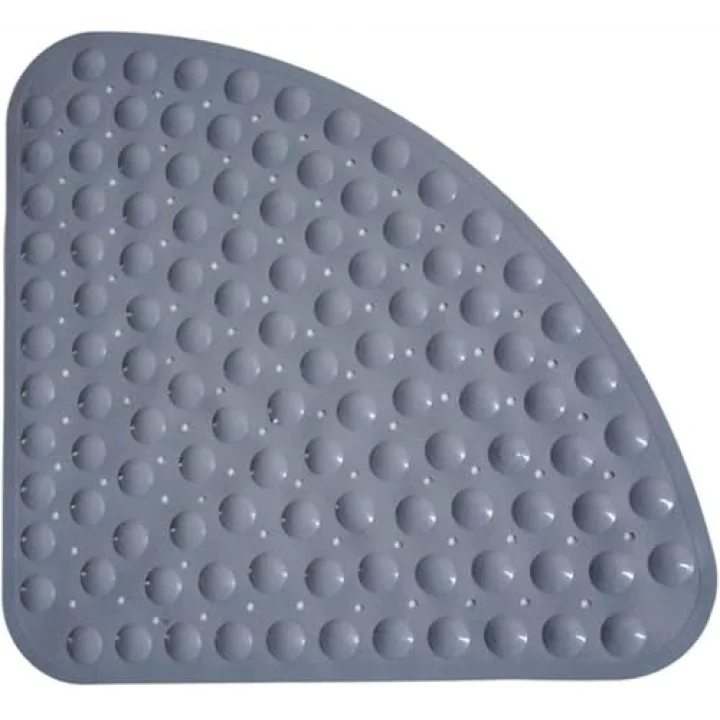 Slikon Yumuşak Taban Pearlette Banyo Paspası 53,5x53,5 cm Kaymaz