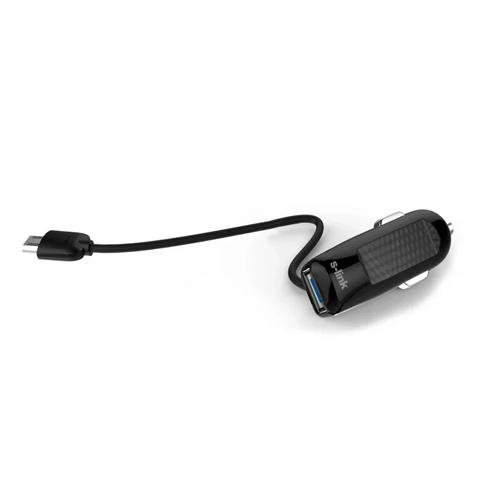 SLP-130 PRO 2100MA Çakmaktan Usb + Micro 5pin Araç Şarjı