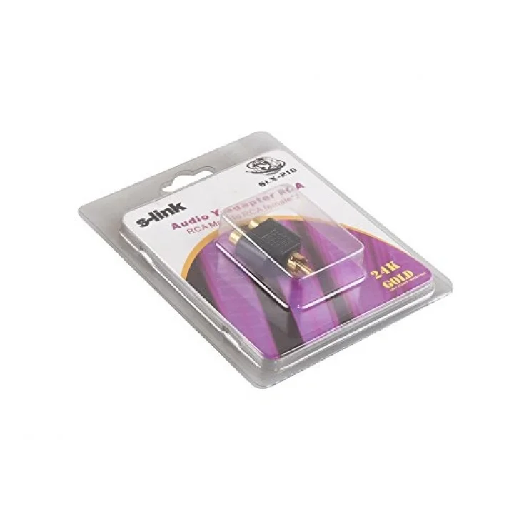 SLX-216 Audio Y- Adapter RCA Çevirici
