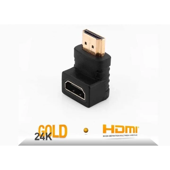 SLX-983 Gold HDMI F TO HDMI M Adaptör