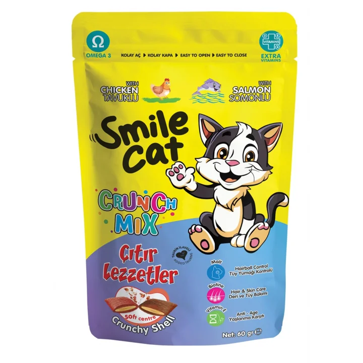 Smile Cat Crunch Mix 60 gr