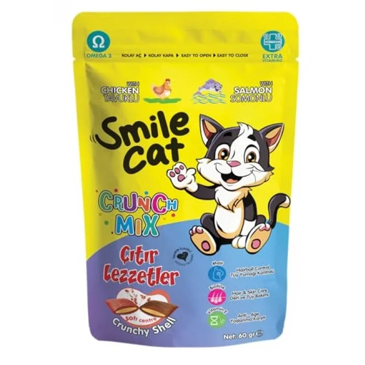 Smile Cat Crunch Mix 60 gr