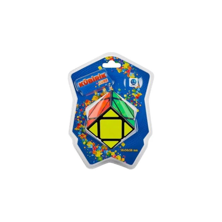 Smile Games Sabır Küpü Kare Cube Skewb Oyunu, 5,6 Cm