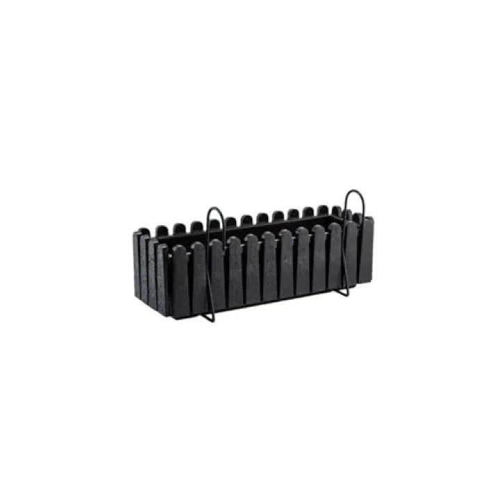 SO-İB02 Antrasit Askılı Balkon Saksı Takım 9 lt No 2