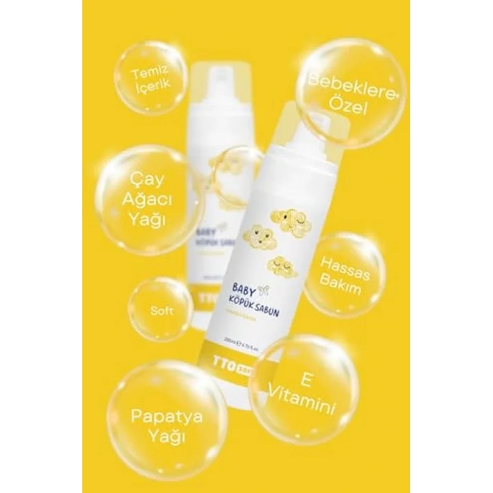 Soft Baby Köpük Sabun 200 ml