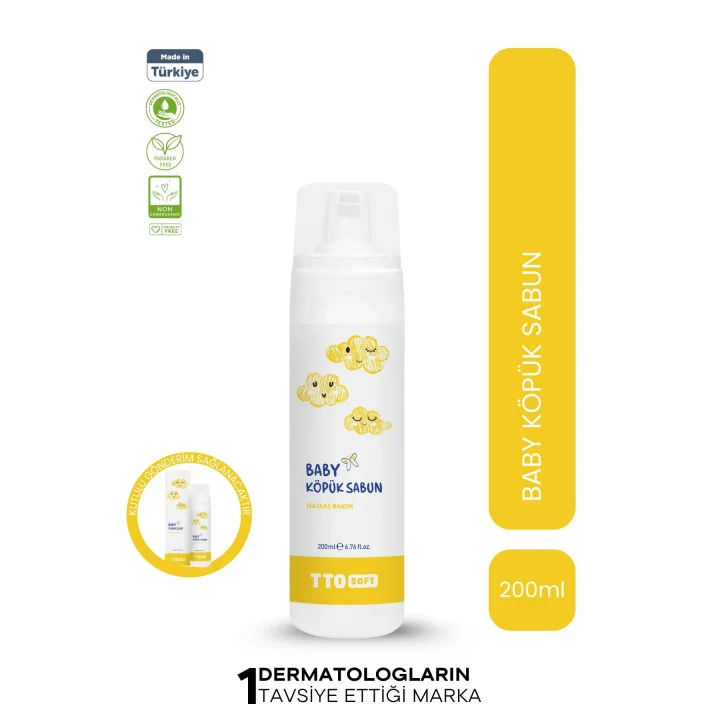 Soft Baby Köpük Sabun 200 ml