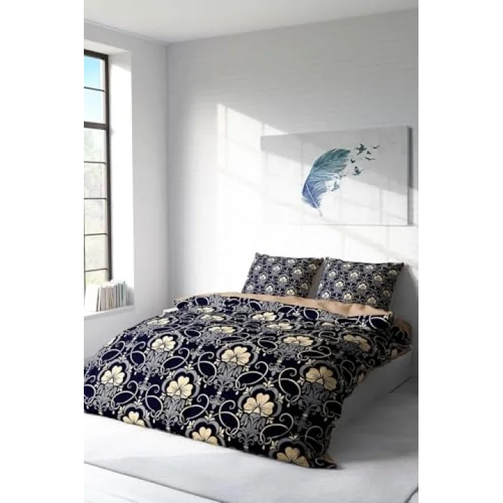 Soft Night Klasik Çift Kişilik Nevresim Takımı, monohome3596