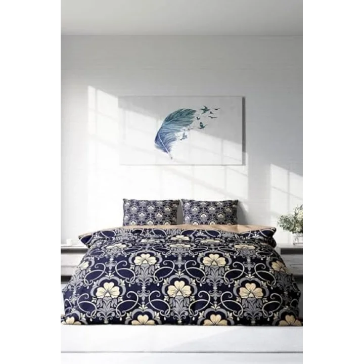 Soft Night Klasik Çift Kişilik Nevresim Takımı, monohome3596