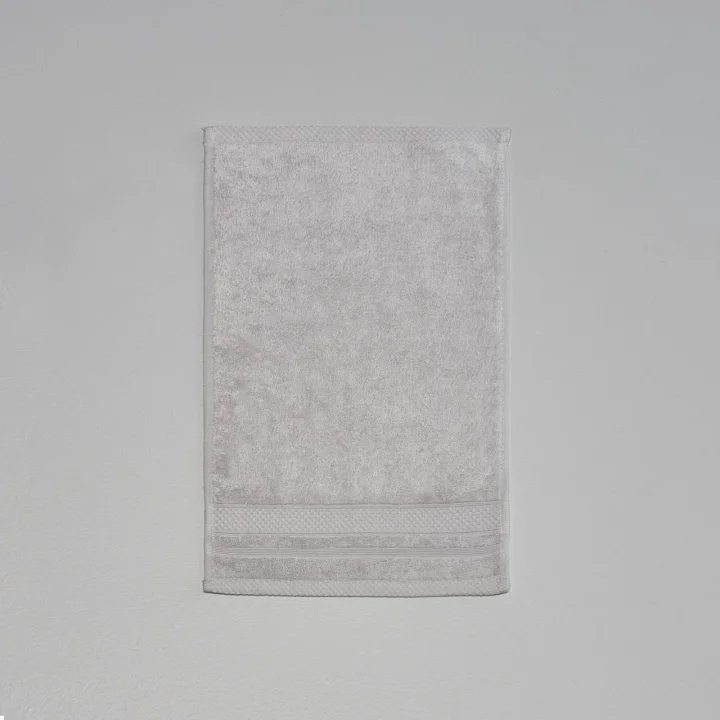 Soft Pamuk 30x45 cm El Havlusu Gri