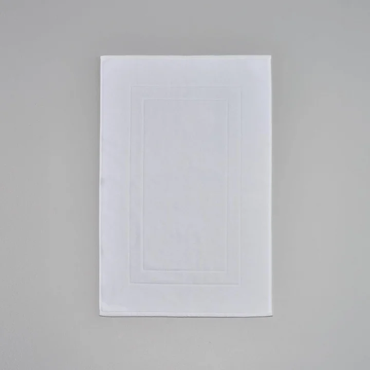 Soft Pamuk 50x80 cm Ayak Havlusu Beyaz