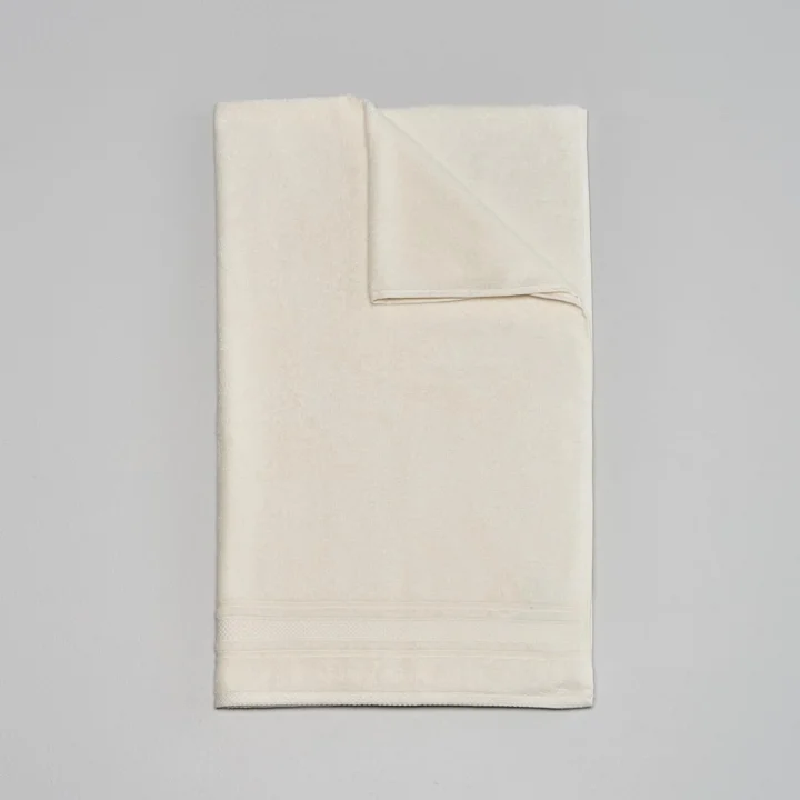 Soft Pamuk 85x150 cm Banyo Havlusu Ekru