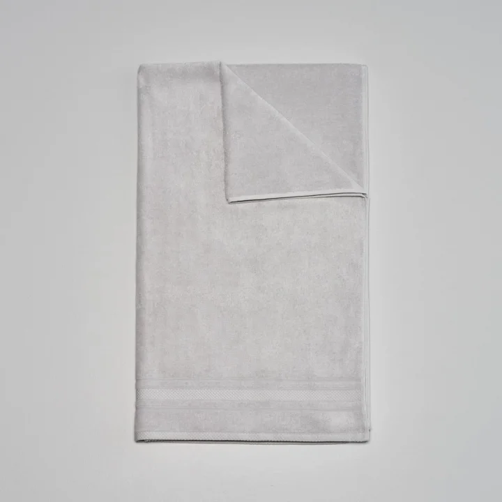 Soft Pamuk 85x150 cm Banyo Havlusu Gri