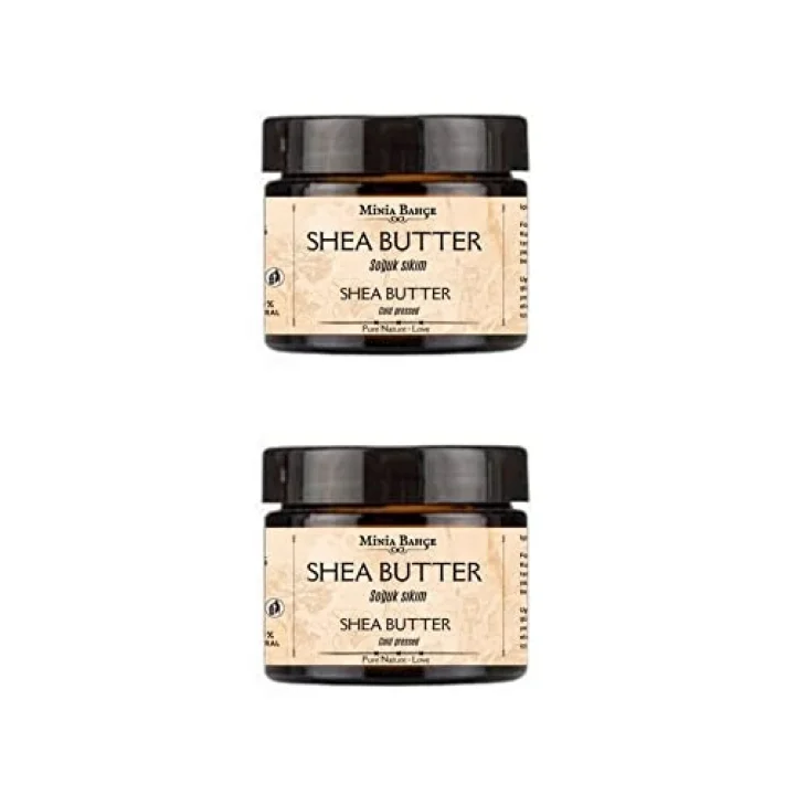 SOĞUK SIKIM SHEA BUTTER (KARİTE) YAĞI%100 DOĞAL & SAF 50 ml, 2 adet