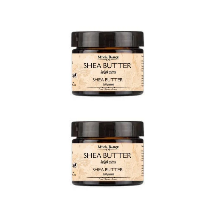SOĞUK SIKIM SHEA BUTTER (KARİTE) YAĞI%100 DOĞAL & SAF 50 ml, 2 adet