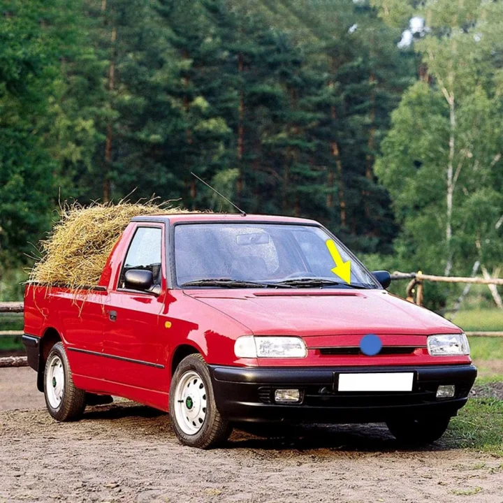 Sol Ön Cam Silecek Kolu 6U1955409C Skoda Pickup ile uyumlu 1996-2001