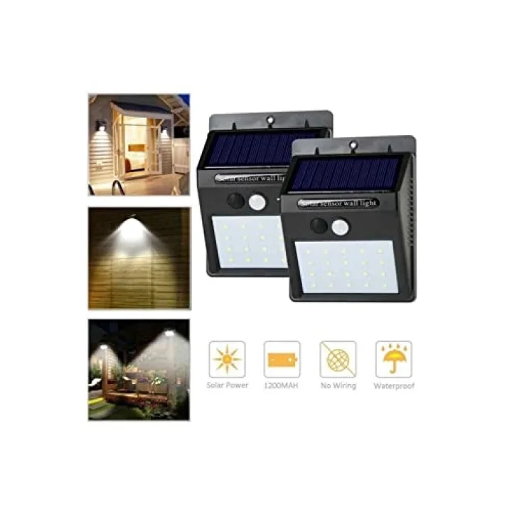 Solar Light Güneş Enerjili 20 Ledli Bahçe Aydınlatma