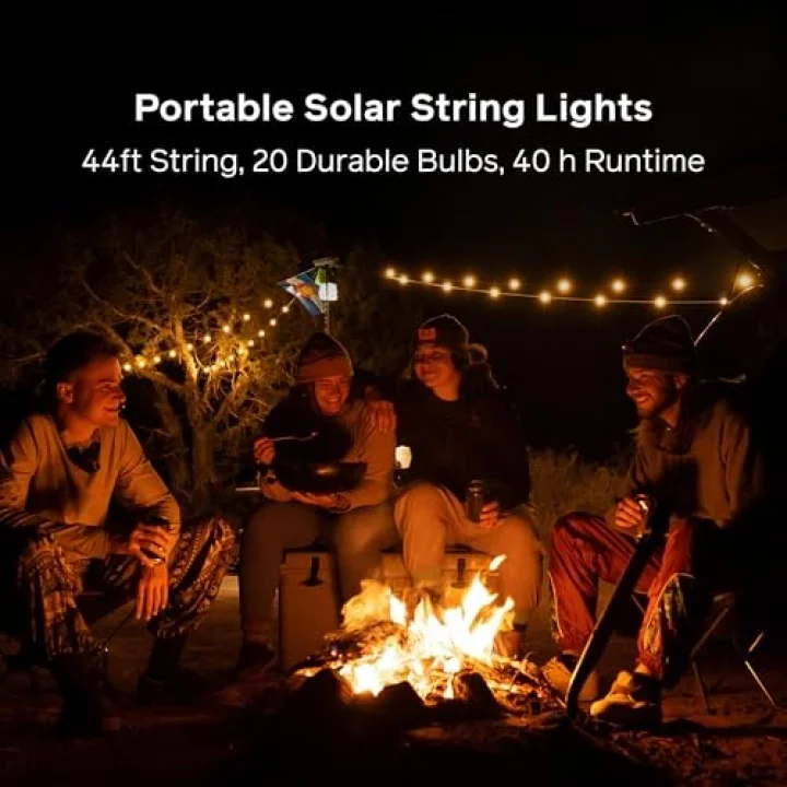 Solar String 44 Warm White Güneş Enerjili Sıcak Beyaz Işık Zinciri