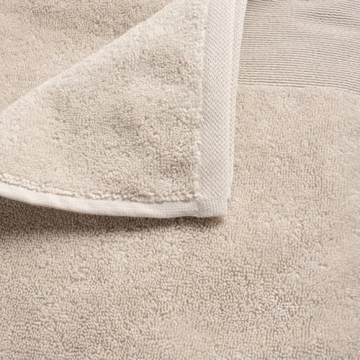 Solıd Krem Banyo Havlusu 90x150 Cm