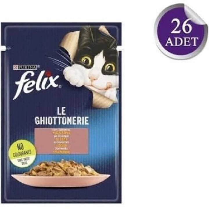 Somonlu Kedi Yaş Mama (26 x 85 gr)