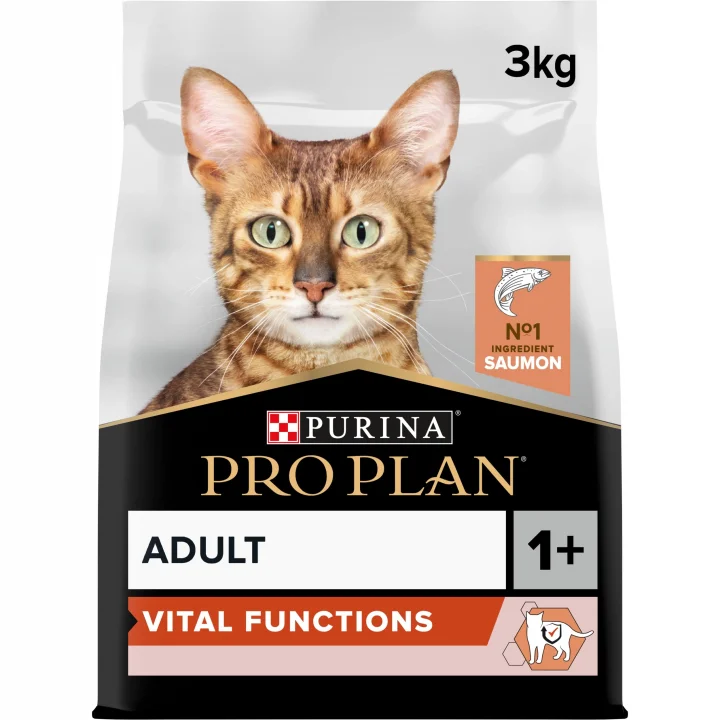 Somonlu Ve Pirinçli Yetişkin Kedi Maması 3 Kg