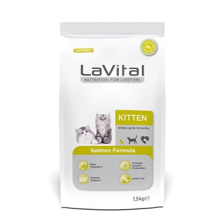 Somonlu Yavru Kedi Maması 1,5kg