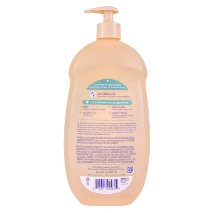 Soothing Saç ve Vücut Yıkama Bebek Şampuanı 887ML