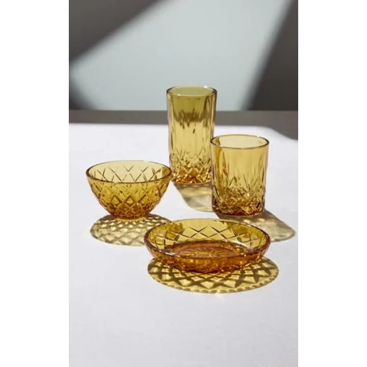 Sorrento Kase Dia 12 cm 4 Adet Amber