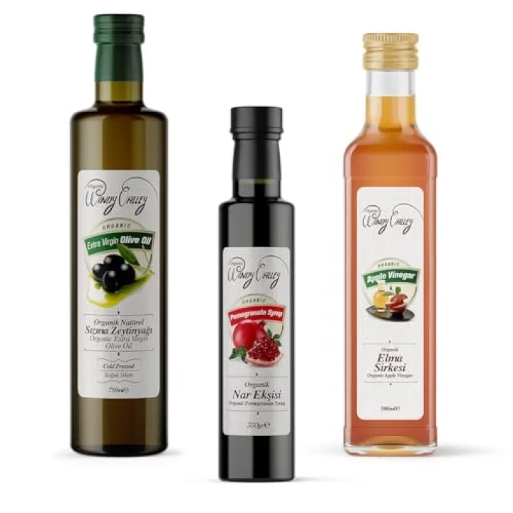 Soslar Seti (3 Parça) / ECOCERT Sertifikalı (750ml + 500ml + 250ml)