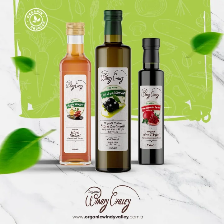 Soslar Seti (3 Parça) / ECOCERT Sertifikalı (750ml + 500ml + 250ml)